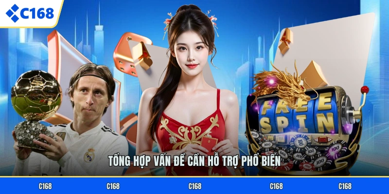 Tổng hợp vấn đề cần hỗ trợ phổ biến